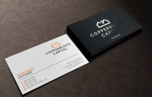Business Card Design by chandrayaan.creative for Copperblock Capital Corp. | Design: #20329663