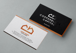 Business Card Design by chandrayaan.creative for Copperblock Capital Corp. | Design: #20329672