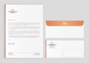 Business Card Design by chandrayaan.creative for Copperblock Capital Corp. | Design: #20350975