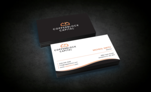 Design de Carte de Visite par Tripti Ranjan Gain pour Copperblock Capital Corp. | Design : #20328681