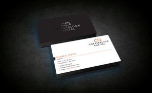 Design de Carte de Visite par Tripti Ranjan Gain pour Copperblock Capital Corp. | Design : #20328701