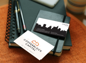 Business Card Design by Payel Paul for Copperblock Capital Corp. | Design: #20354866