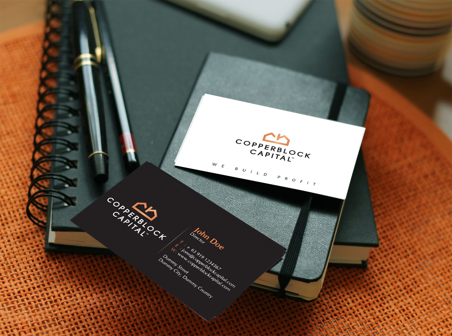 Business Card Design by Payel Paul for Copperblock Capital Corp. | Design #20362871
