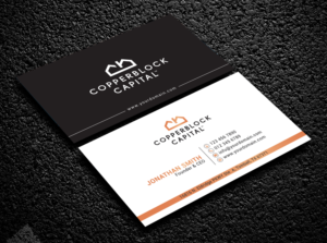 Business Card Design by Bold Pixels for Copperblock Capital Corp. | Design: #20328001