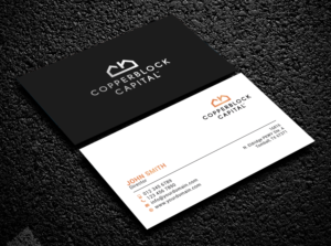 Business Card Design by Bold Pixels for Copperblock Capital Corp. | Design: #20328124