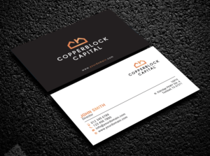 Visitenkarten-Design von Bold Pixels für Copperblock Capital Corp. | Design: #20328125