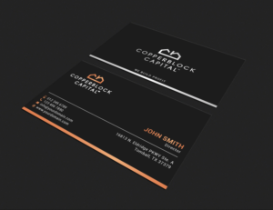 Visitenkarten-Design von Bold Pixels für Copperblock Capital Corp. | Design: #20344545