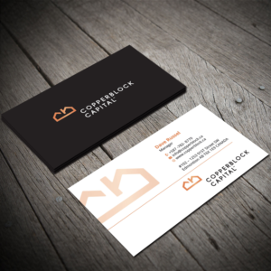 Business Card Design by Sujan4art for Copperblock Capital Corp. | Design: #20326176
