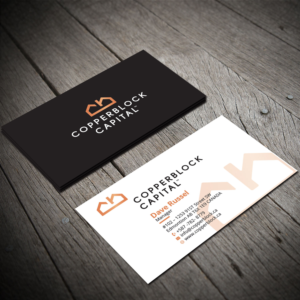 Business Card Design by Sujan4art for Copperblock Capital Corp. | Design: #20326178