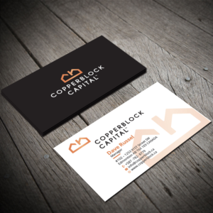 Business Card Design by Sujan4art for Copperblock Capital Corp. | Design: #20326186