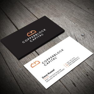 Business Card Design by Sujan4art for Copperblock Capital Corp. | Design: #20326188