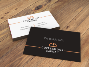 Business Card Design by Pictache for Copperblock Capital Corp. | Design: #20355593