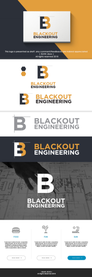Blackout Engineering | Diseño de Logo por Riv.