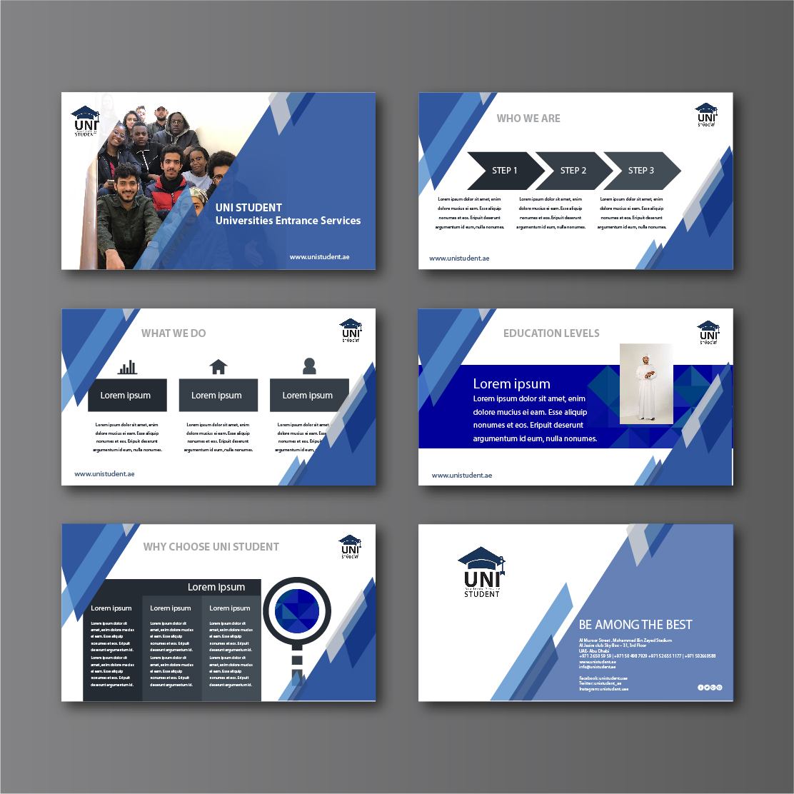 Design de PowerPoint par Sarina.dsg pour UNI STUDENT | Design #20334812