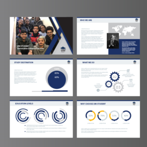 Diseño de PowerPoint por Sarina.dsg para UNI STUDENT | Diseño: #20334814