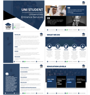 Design de PowerPoint par Imazing pour UNI STUDENT | Design : #20337034