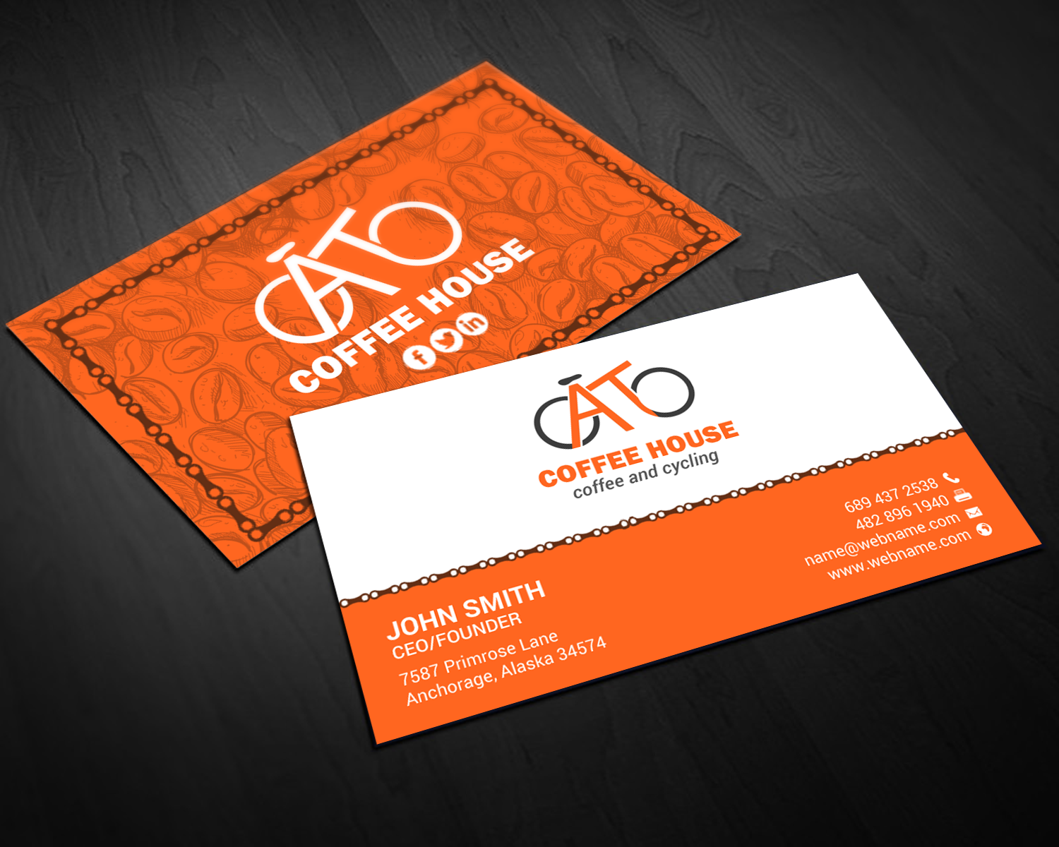 Business Card Design by chandrayaan.creative for this project | Design #20333513