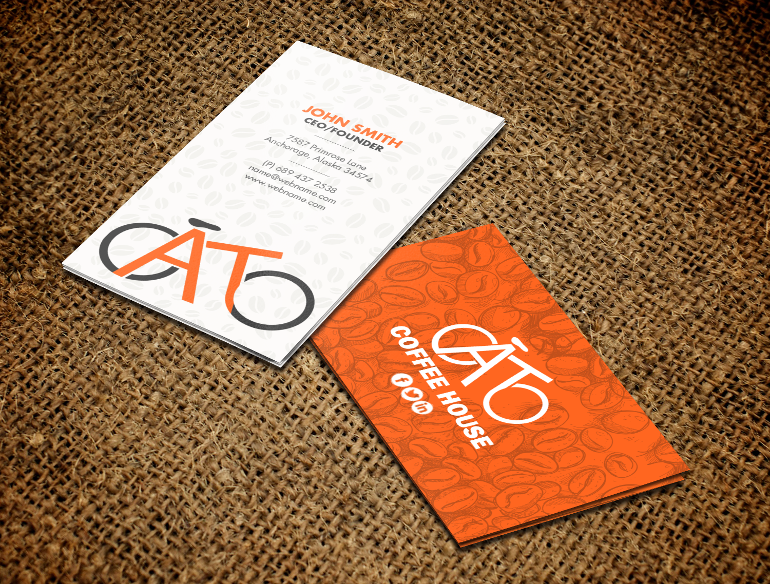 Business Card Design by chandrayaan.creative for this project | Design #20333519