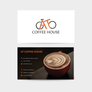 Coffee House With Cycling Theme Wants Business Cards | Business Card Design by bdesigner9