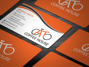 Coffee House With Cycling Theme Wants Business Cards | Diseño de Tarjeta de Presentación por Tripti Ranjan Gain