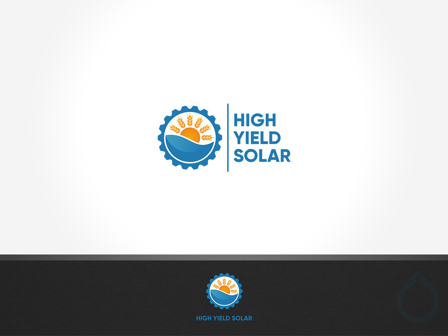 Logo Design by aquabomb26 for AES Tasmania Pty Ltd - High Yield Solar | Design #20327349