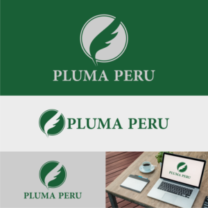 Logo Design by zatsukiki for Pluma Peru  | Design: #20339357