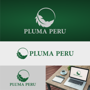 Logo Design by zatsukiki for Pluma Peru  | Design: #20359137