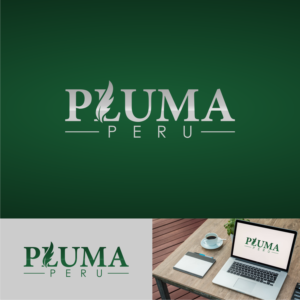 Logo Design by zatsukiki for Pluma Peru  | Design: #20359138