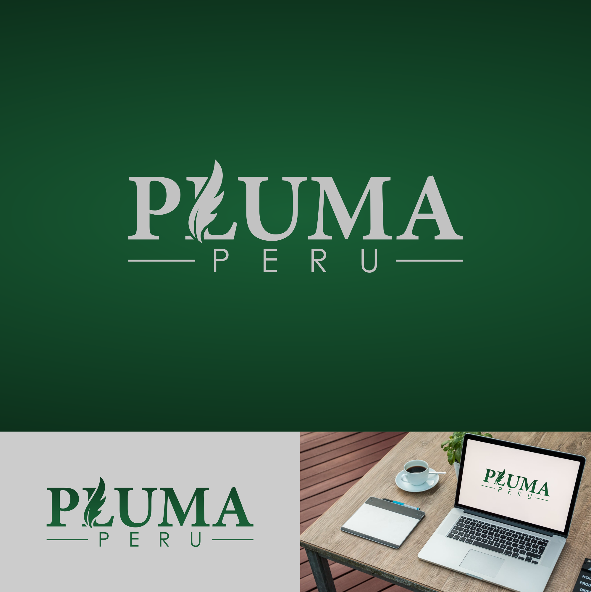 Design de Logo par zatsukiki pour Pluma Peru  | Design #20378960