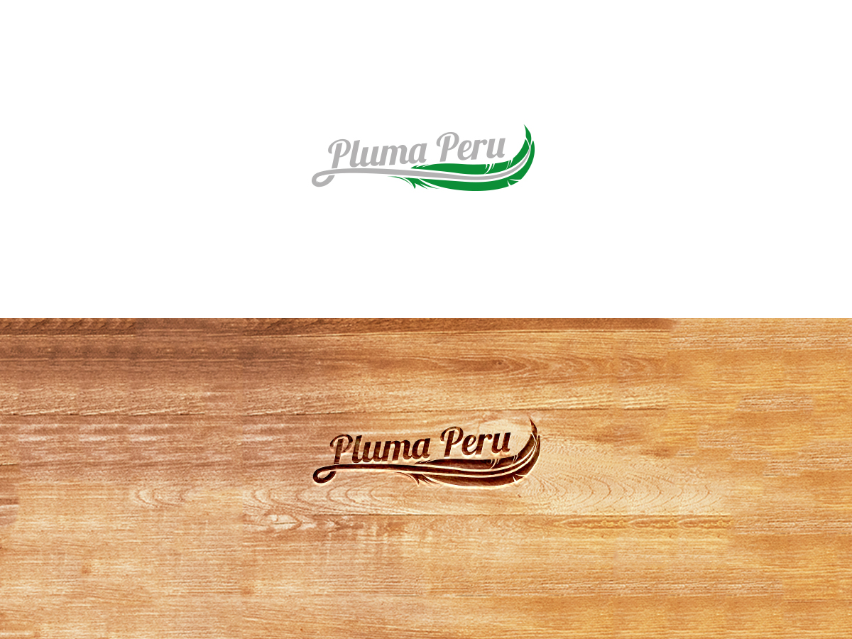 Logo Design by benito for Pluma Peru  | Design #20360517