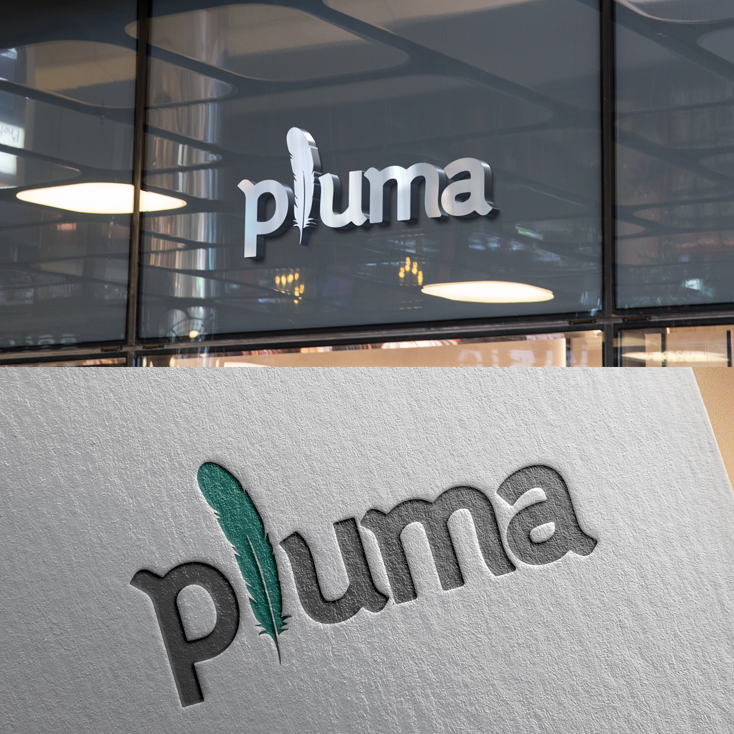Logo Design by naimgg for Pluma Peru  | Design #20327426