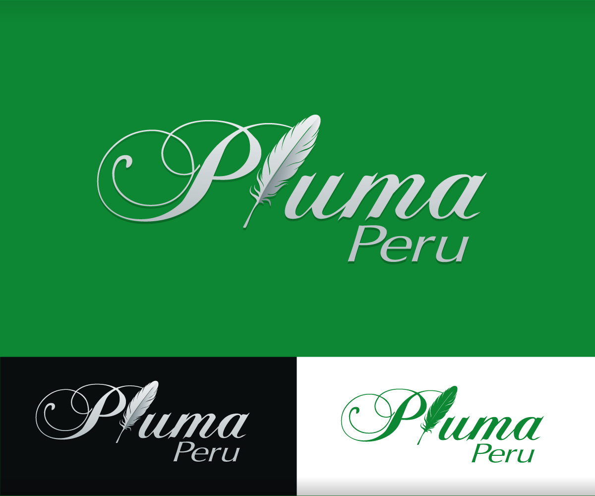 Logo Design by adigoofy 2 for Pluma Peru  | Design #20430377