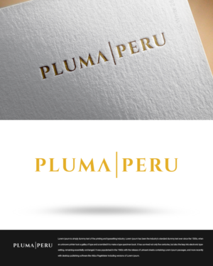 Logo-Design von zingodesigns258 für Pluma Peru  | Design #20345124