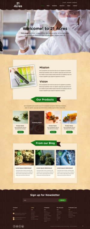 Web Design par pb pour ce projet | Design : #20334944