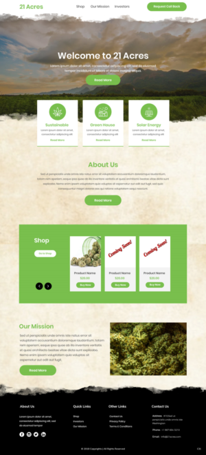 Web Design par pb pour ce projet | Design : #20334956