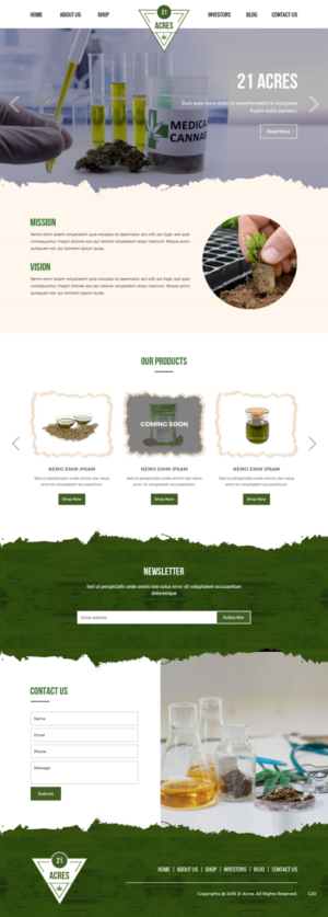 Web Design par pb pour ce projet | Design : #20334957