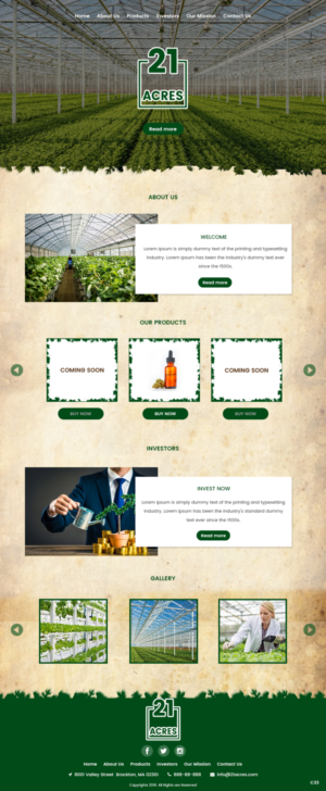 Web Design par pb pour ce projet | Design : #20334958