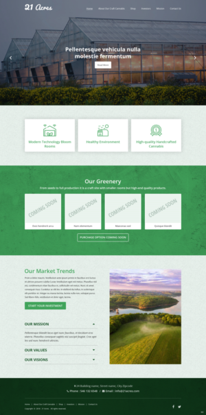 Web Design par pb pour ce projet | Design : #20334959