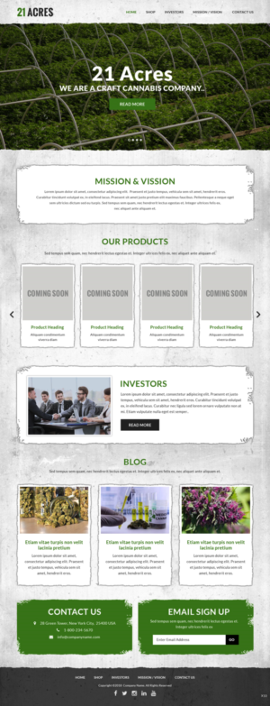 Web Design par pb pour ce projet | Design : #20344740