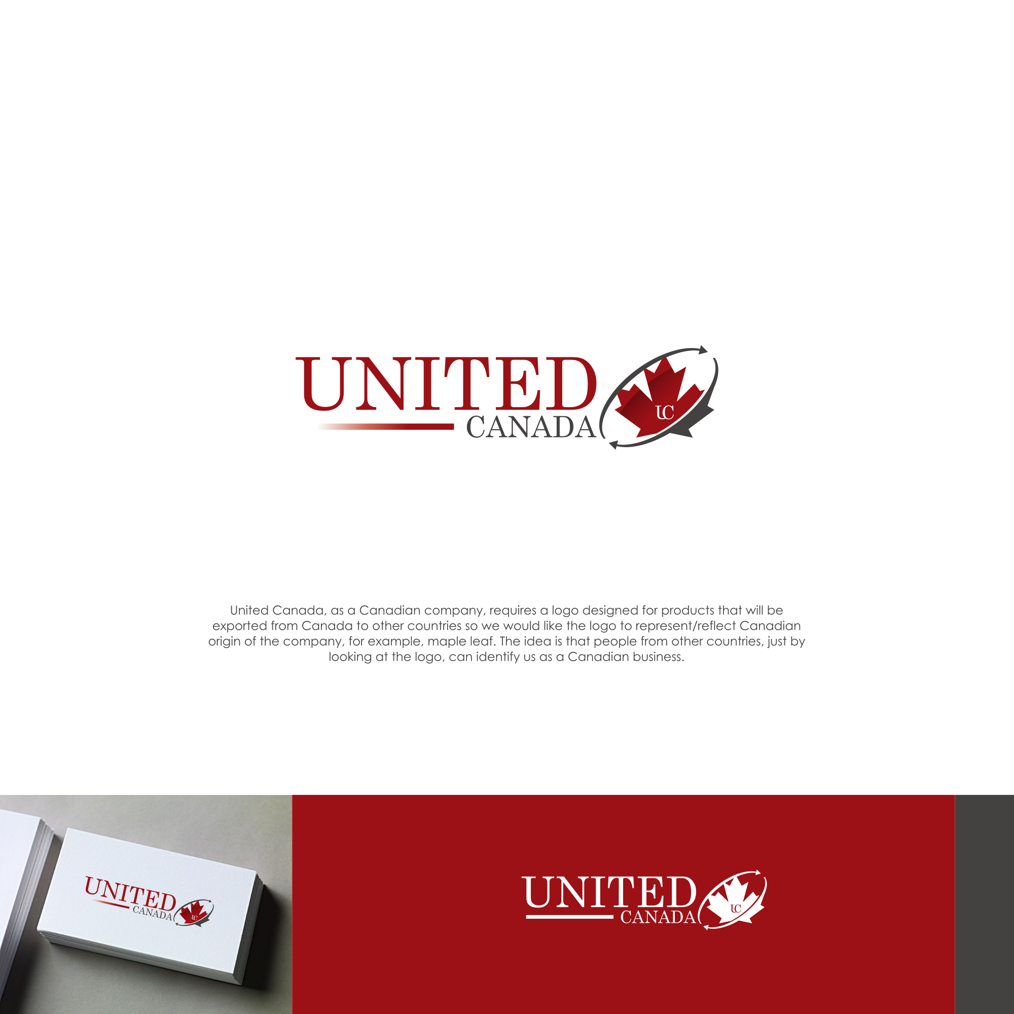 Logo Design by zatsukiki for United Canada Inc. | Design #20518529