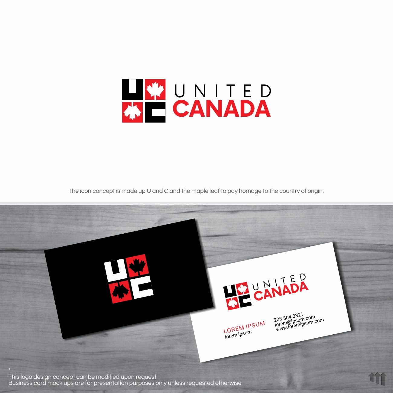 Logo Design by MBARO for United Canada Inc. | Design #20556508