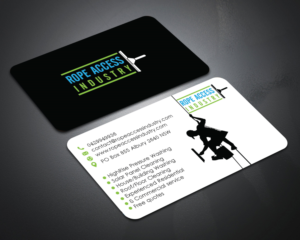 Design de Carte de Visite par LAXMI DESIGNHUB pour Rope Access Industry | Design : #20330395