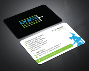 Design de Carte de Visite par LAXMI DESIGNHUB pour Rope Access Industry | Design : #20330396