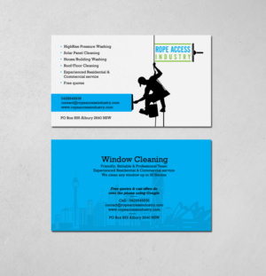 Rope Access Industry  | Visitenkarten-Design von chandrayaan.creative