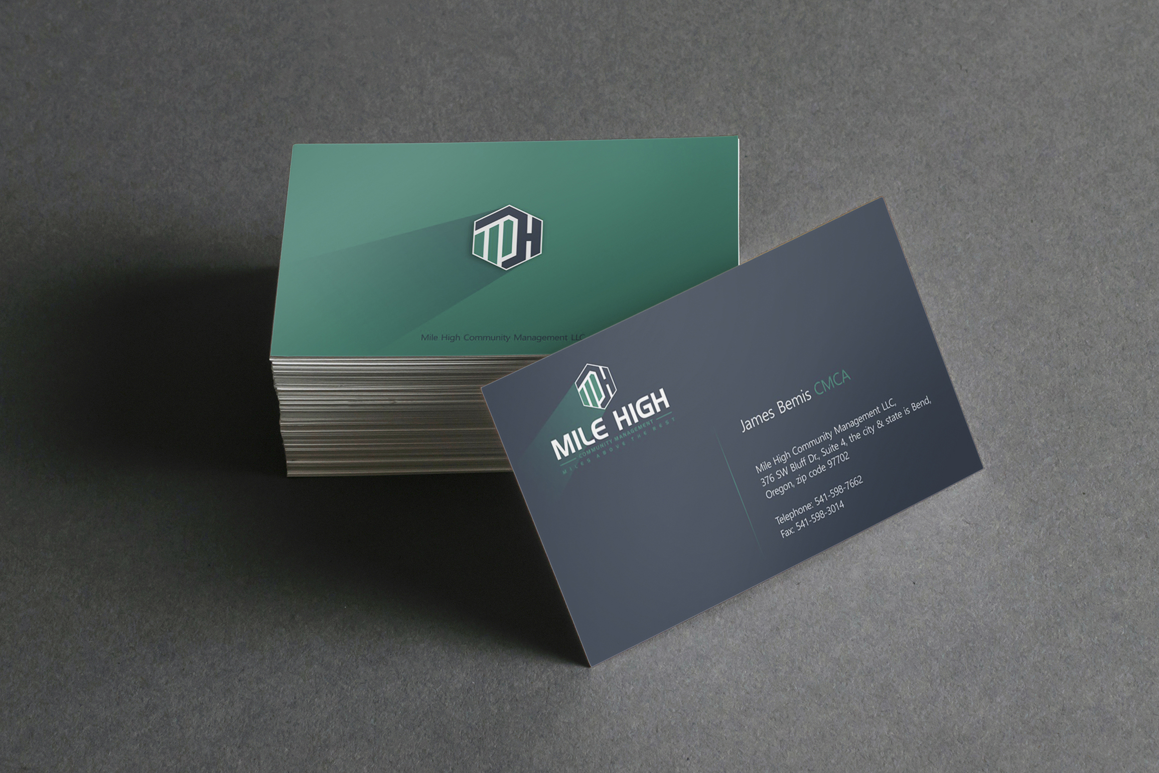 Business Card Design by Ganbold.Ch for this project | Design #20379171