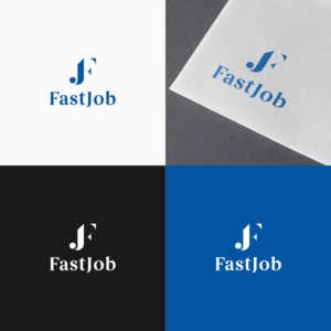 Logo Design by SlashGrid for FastJob | Design: #20942407
