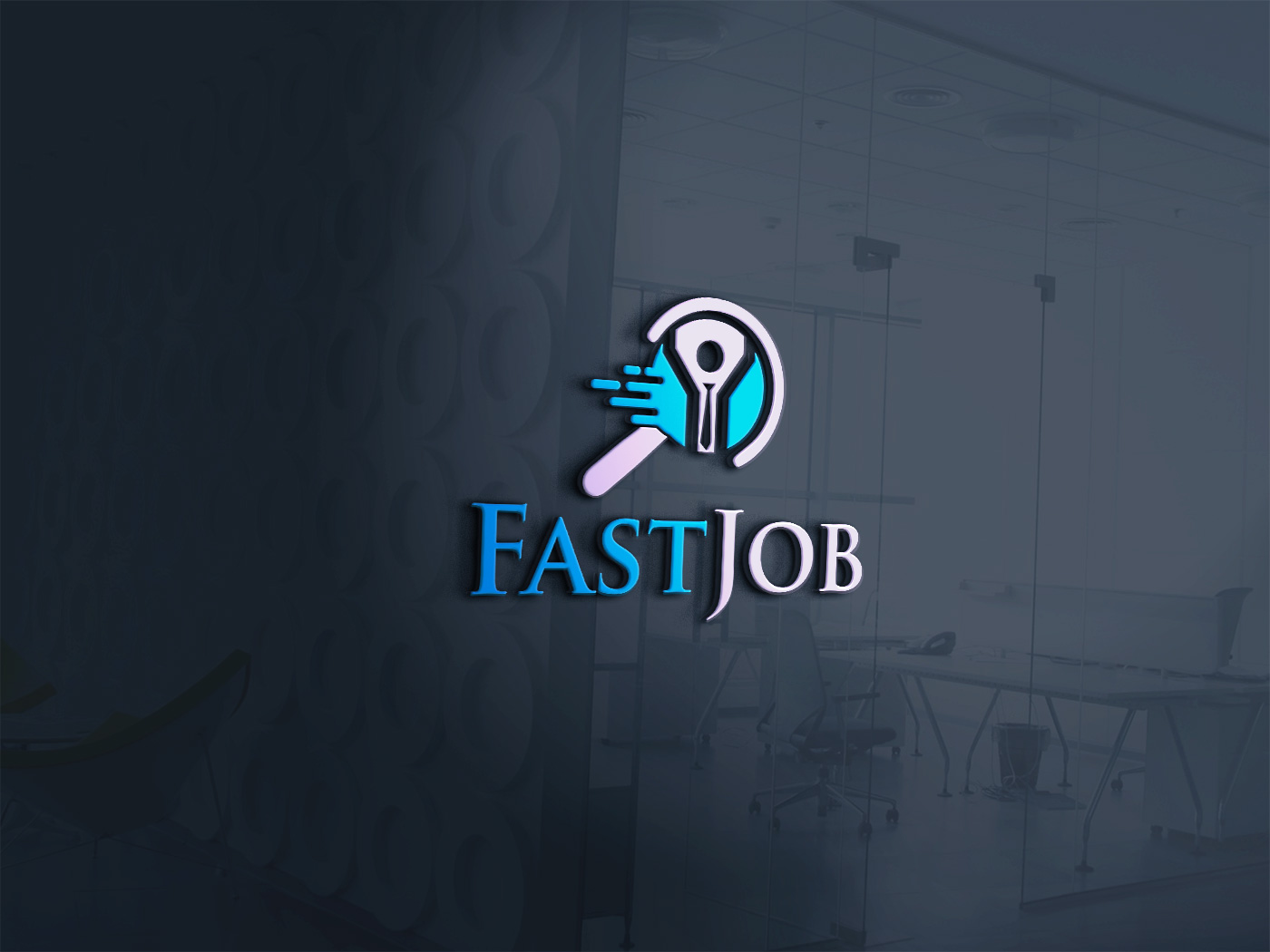 Logo Design by arrow goal for FastJob | Design: #20945463