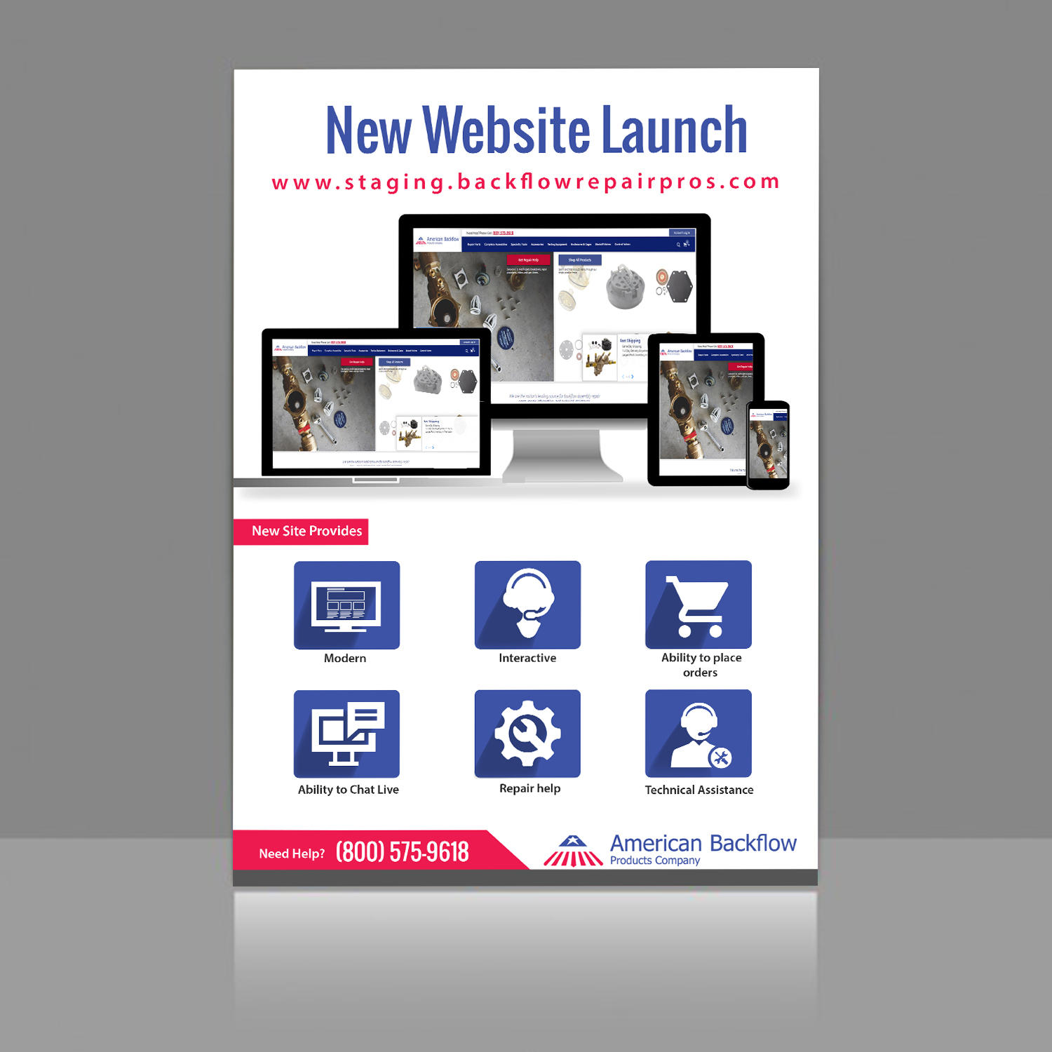 Flyer Design by debdesign for American Backflow Products Company | Design #20342267