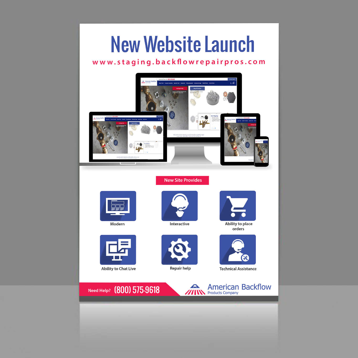 Flyer Design by debdesign for American Backflow Products Company | Design #20342268