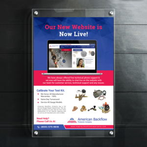 Flyer Design by debdesign for American Backflow Products Company | Design: #20352986